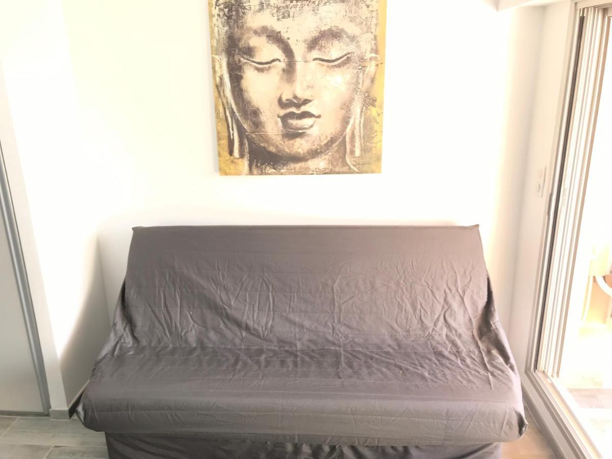 Appartement 2 pieces, renove, 2 piscines+tennis, mer, climatisation Antibes Esterno foto